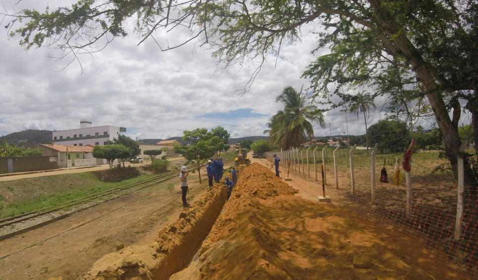 Abastecimento - Obra Estrela, Minador e Igaci.