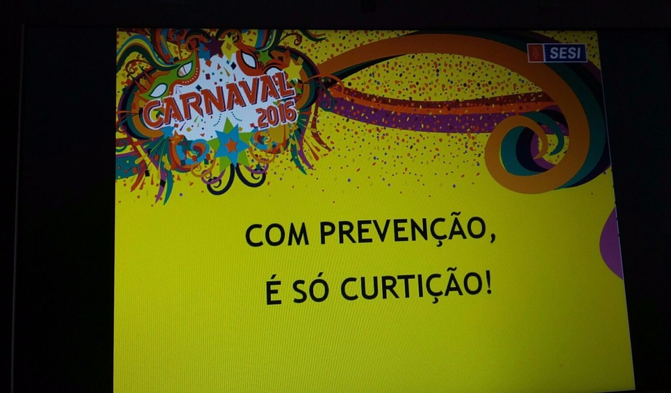 Palestra de Conscientização Carnavalesca Res. Varandas do Vale