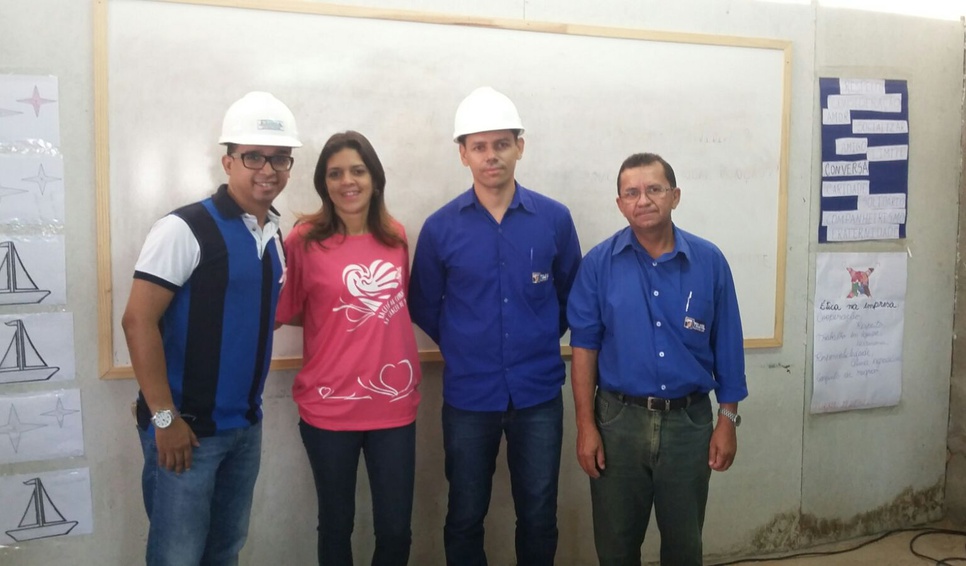 Palestra no Canteiro de Obra- Res. Varandas do Vale